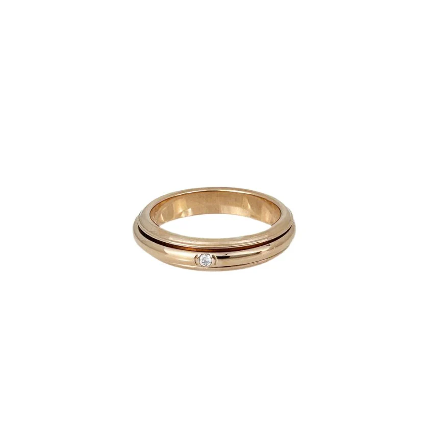 Bague Alliance PIAGET "Possession" en or rose et diamant