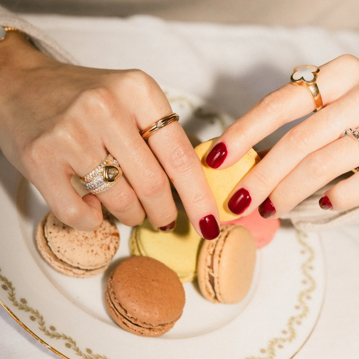 Bague Alliance PIAGET "Possession" en or rose et diamant - Image 2