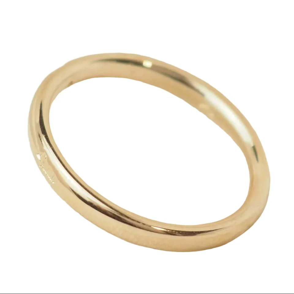 Bague Alliance POMELLATO "Lucciole" en or rose et diamant - Image 4