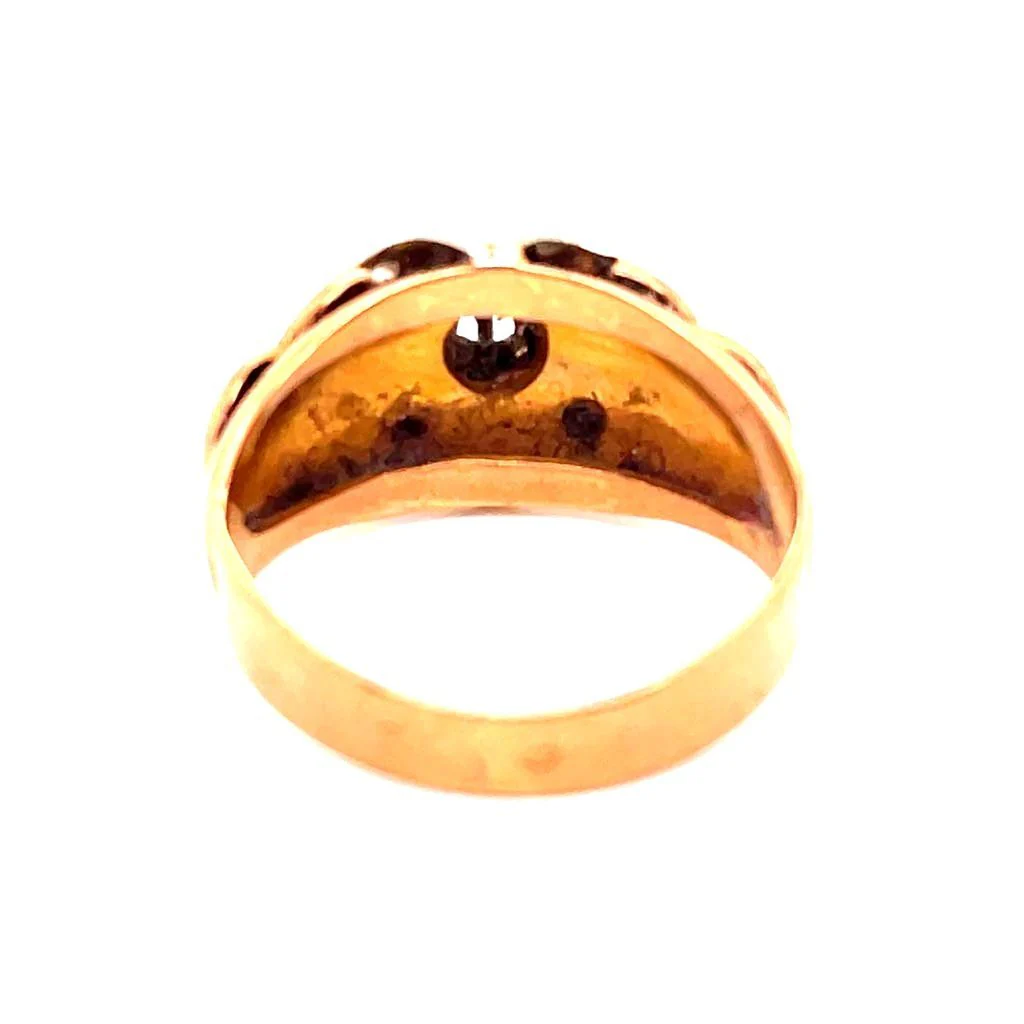 Bague Tank en or rose, or jaune, or blanc, et diamants - Image 4