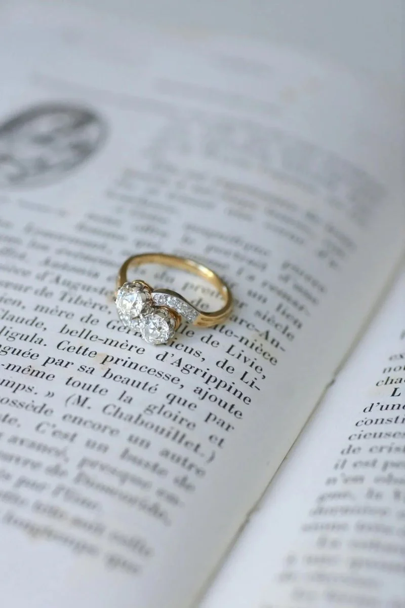 Bague Toi et Moi Diamants 1.25 Cts - Image 9