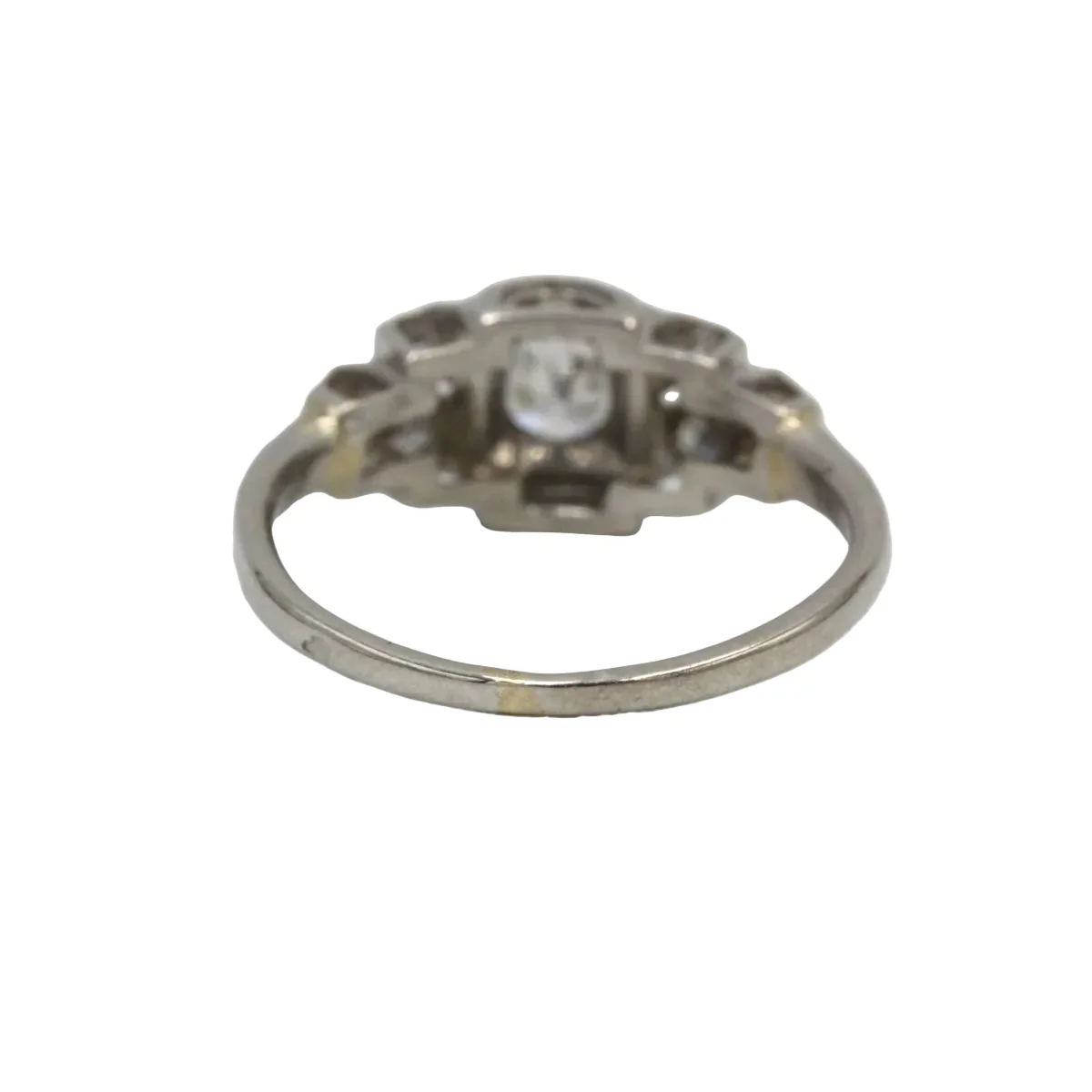 Bague en platine et diamants - Image 4