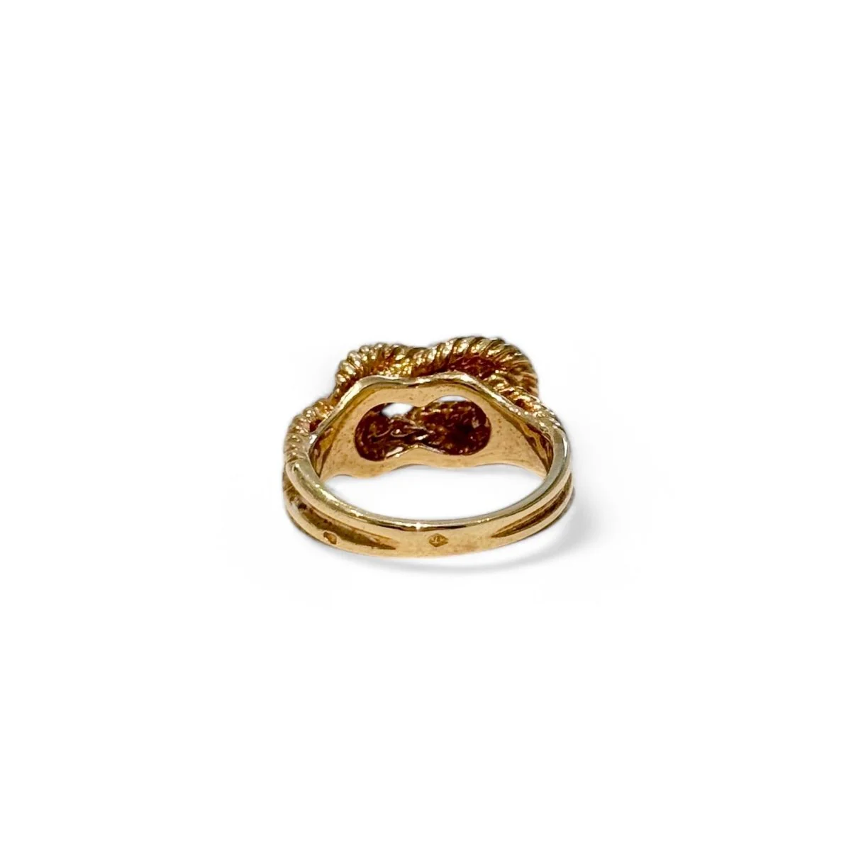 Bague HERMÈS Audierne noeud en or jaune - Image 6
