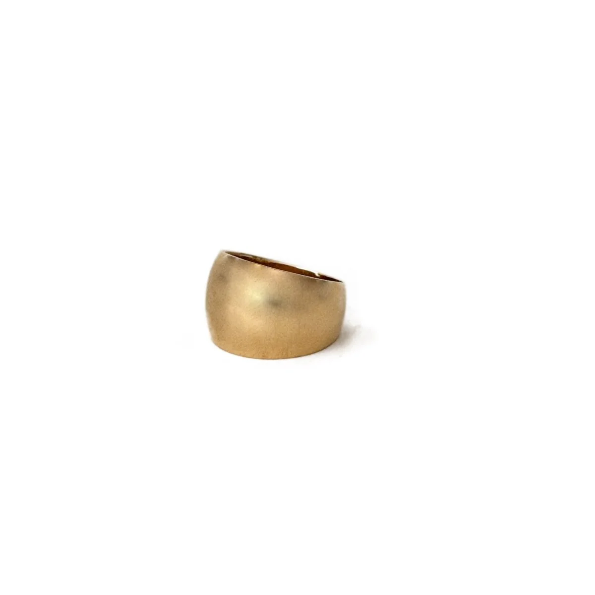 Bague Bandeau en or jaune - Image 3