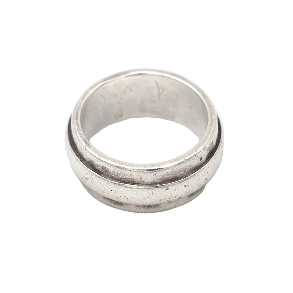 Bague Bandeau JEAN DESPRÉS en argent - Image 3