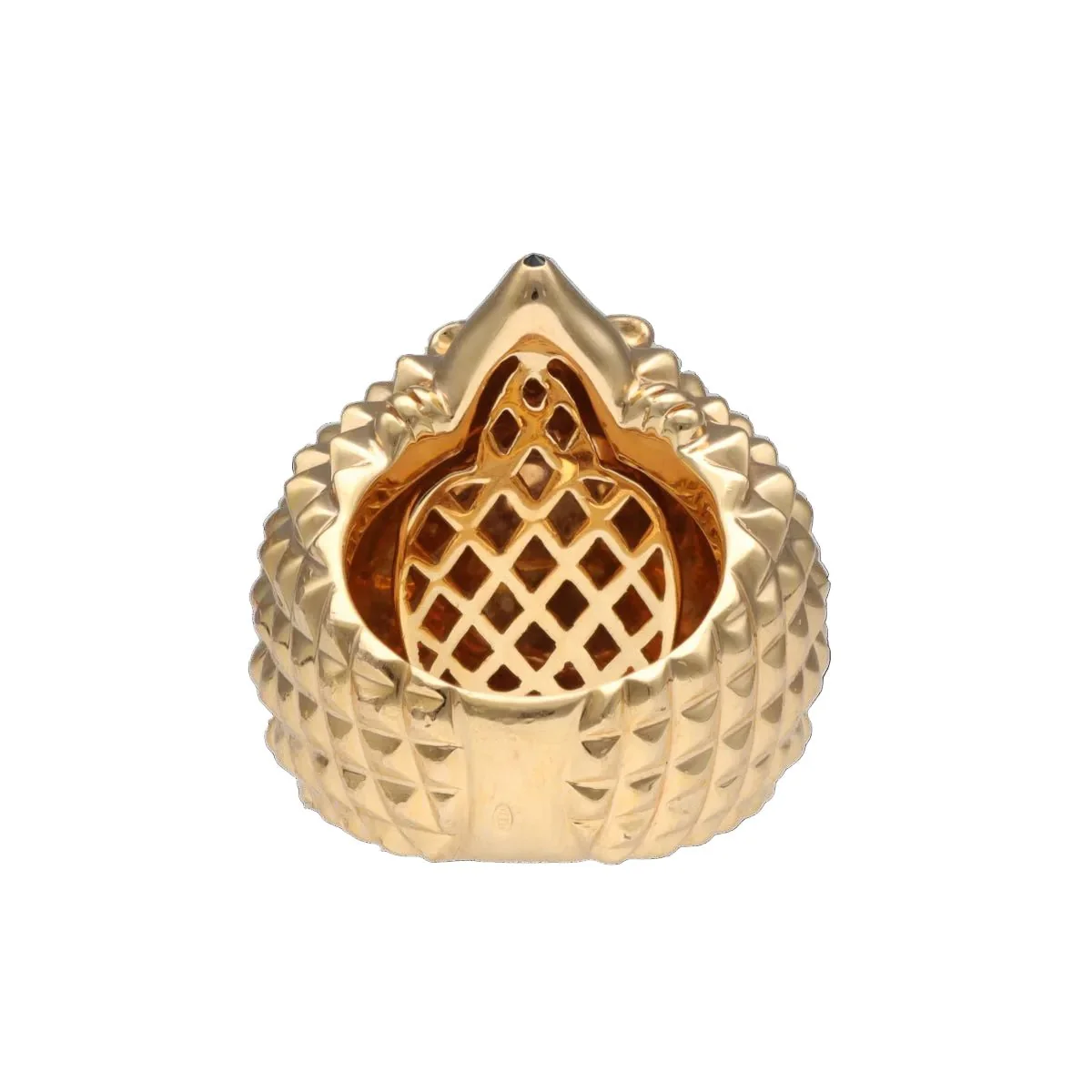 Bague BOUCHERON "Hanz le Hérisson" en or rose et rubis - Image 3
