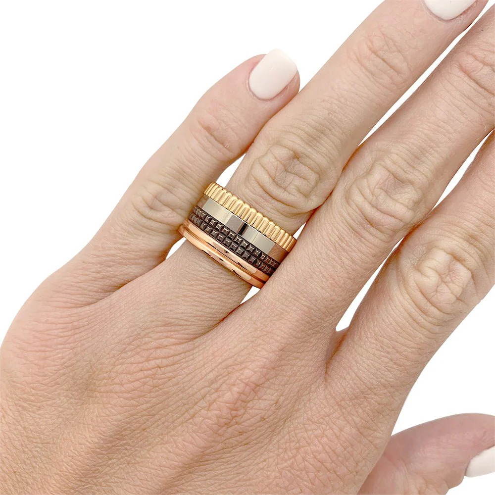 Bague "Quatre Classique Large" BOUCHERON , quatre tons - Image 6