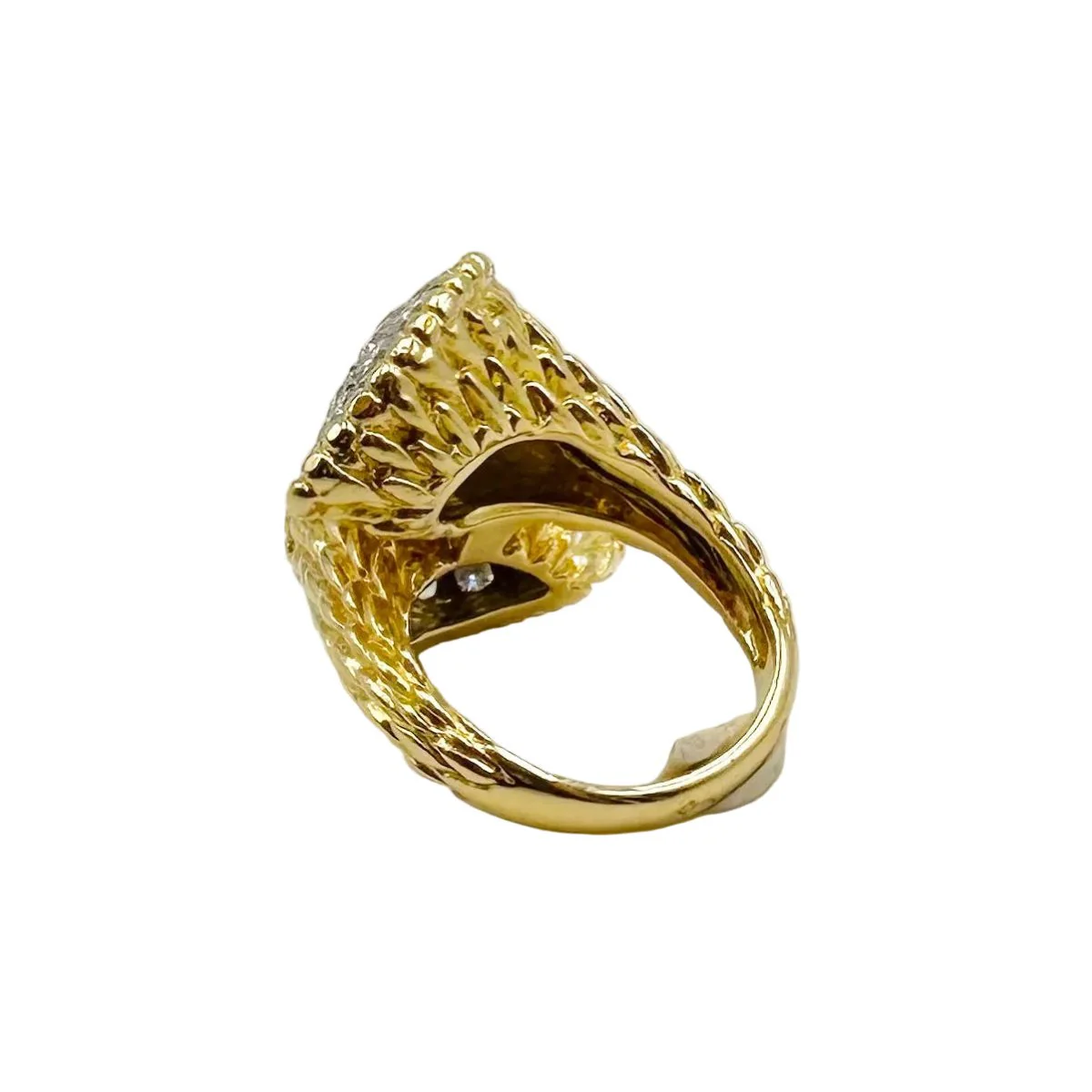 Bague Toi & Moi BOUCHERON "Serpent Bohème" en or jaune et diamants - Image 5