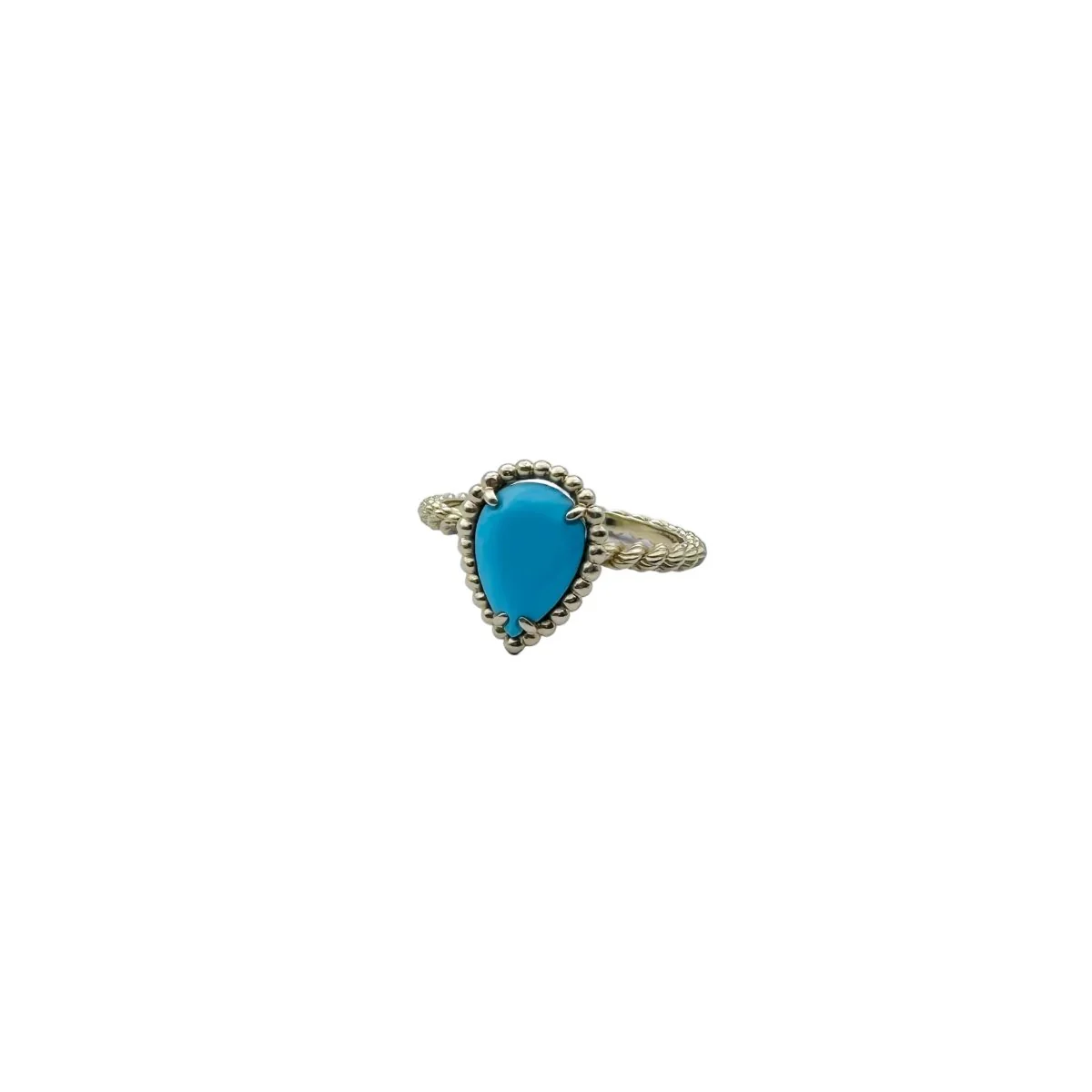 Bague BOUCHERON "Serpent Bohème" en or jaune et turquoise - Image 8