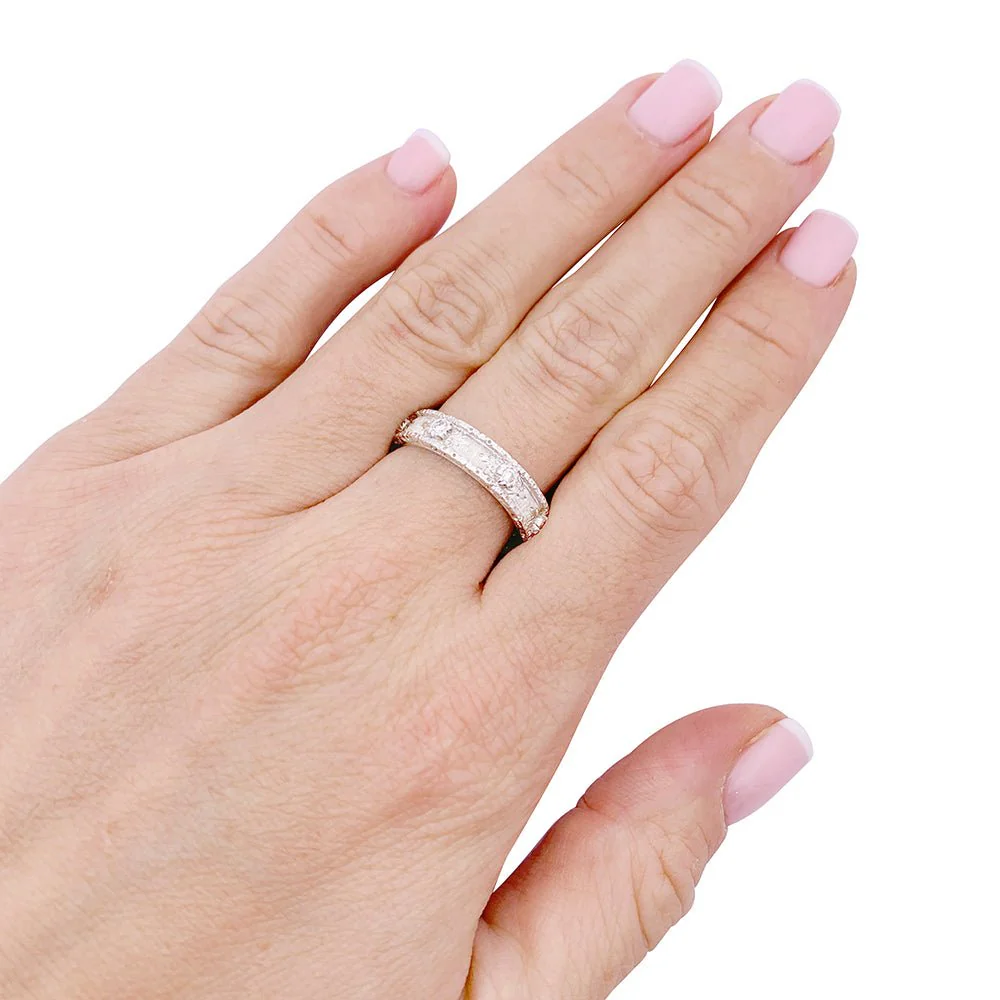 Bague Buccellati "Eternelle Macri Capri" or blanc, diamants. - Image 4