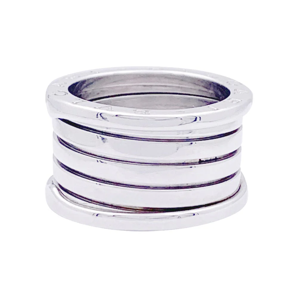 Bague BULGARI, “B.Zero1”, or blanc, trés grand modèle. - Image 5