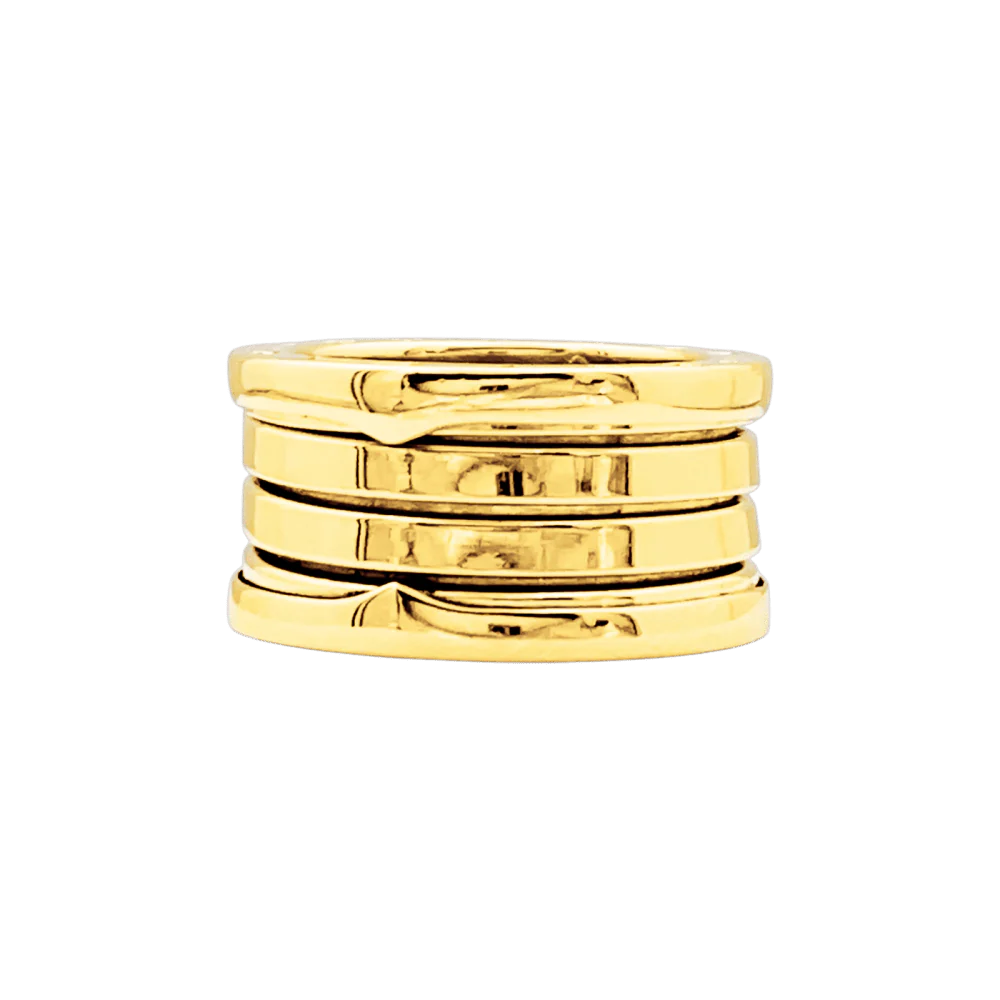 Bague Bandeau BULGARI "B.Zéro1" en or jaune
