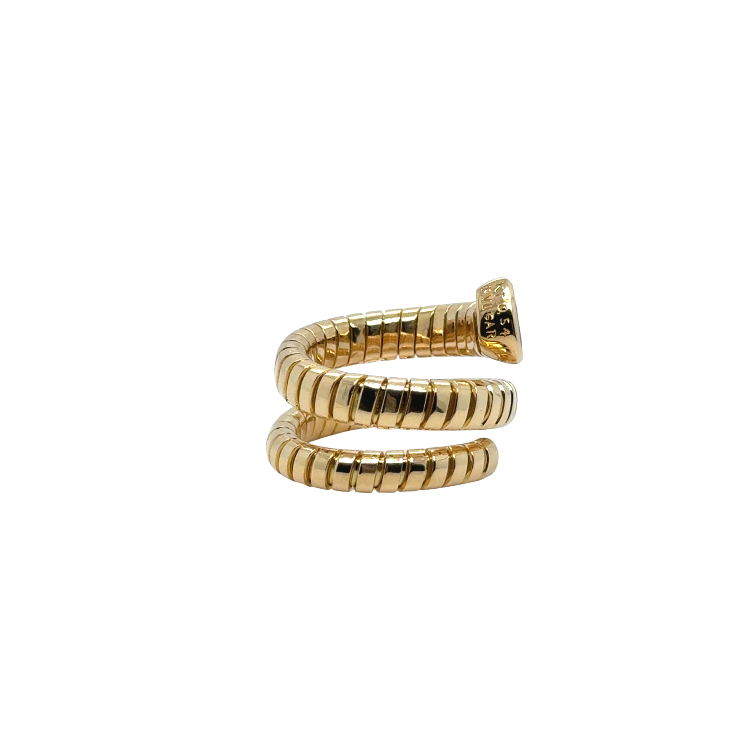 Bulgari - Bague Serpenti Or jaune et Tourmaline - Image 4