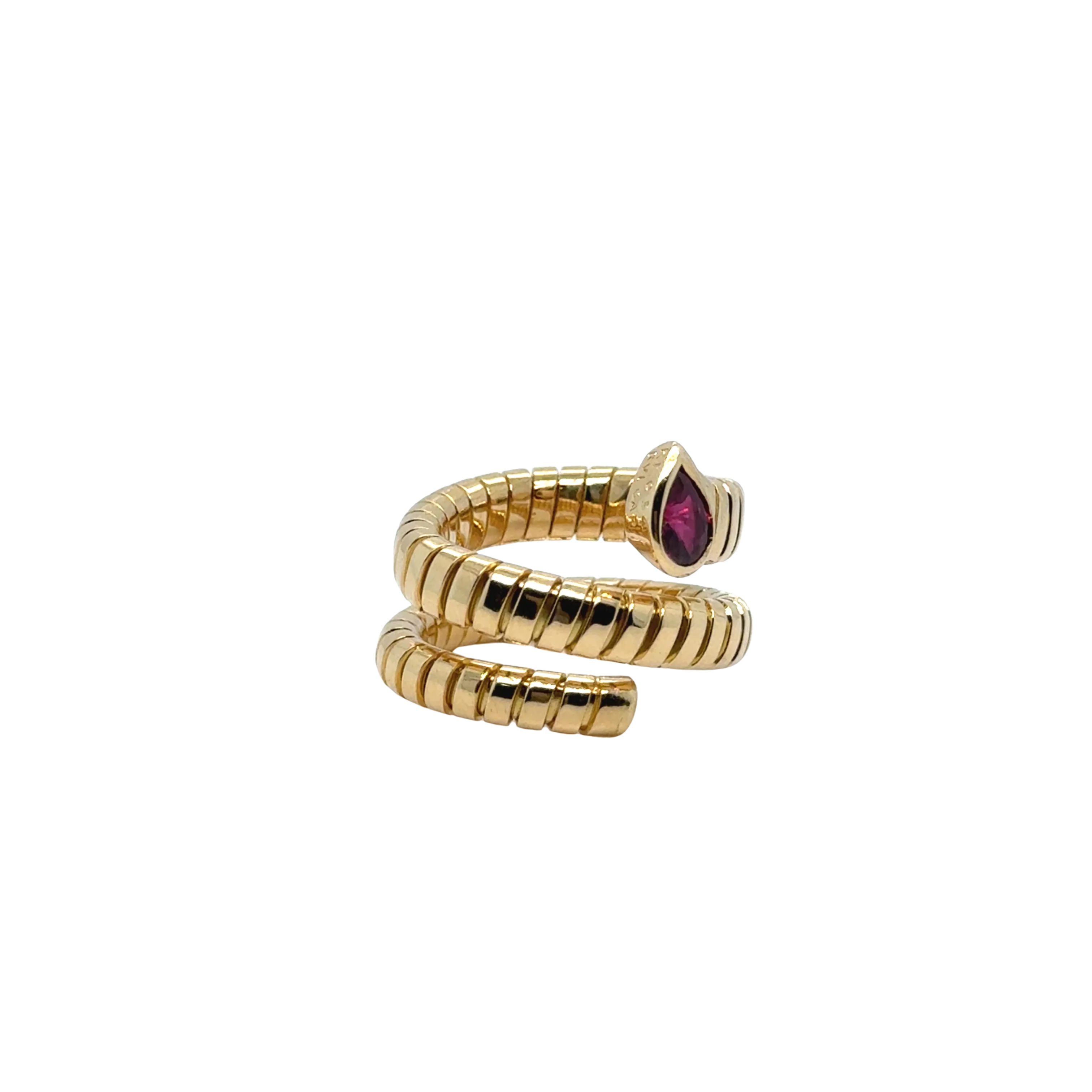 Bulgari - Bague Serpenti Or jaune et Tourmaline - Image 5