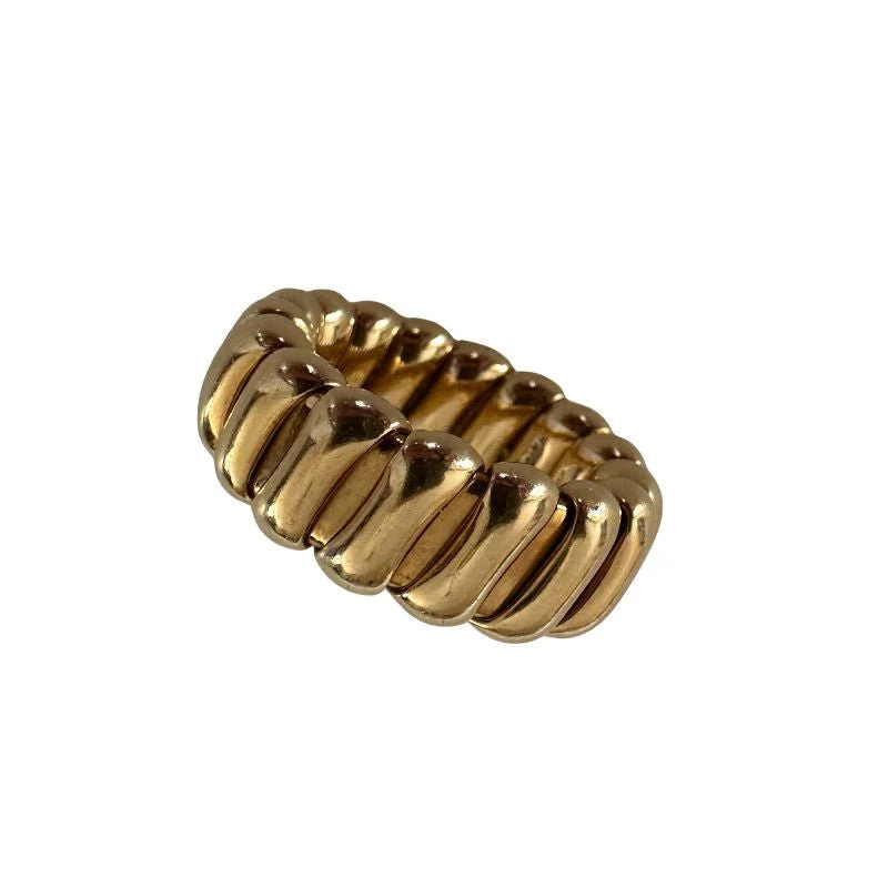 Bague BULGARI Tubogas en or jaune