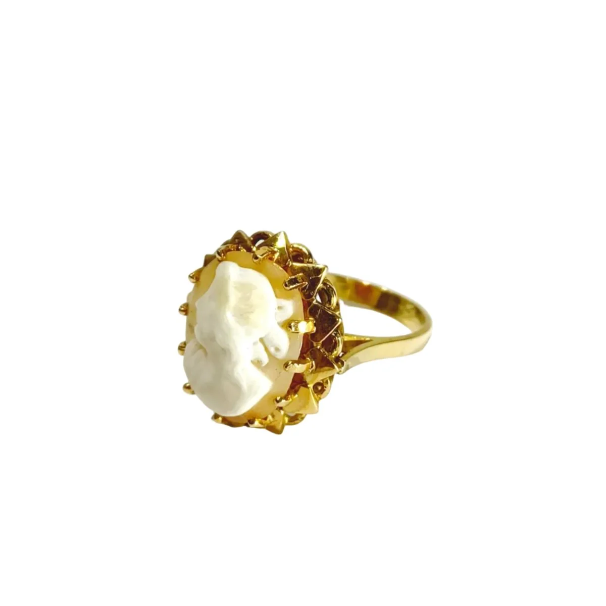 Bague Camée en or rose - Image 17