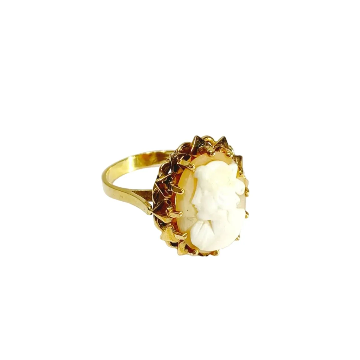 Bague Camée en or rose - Image 20