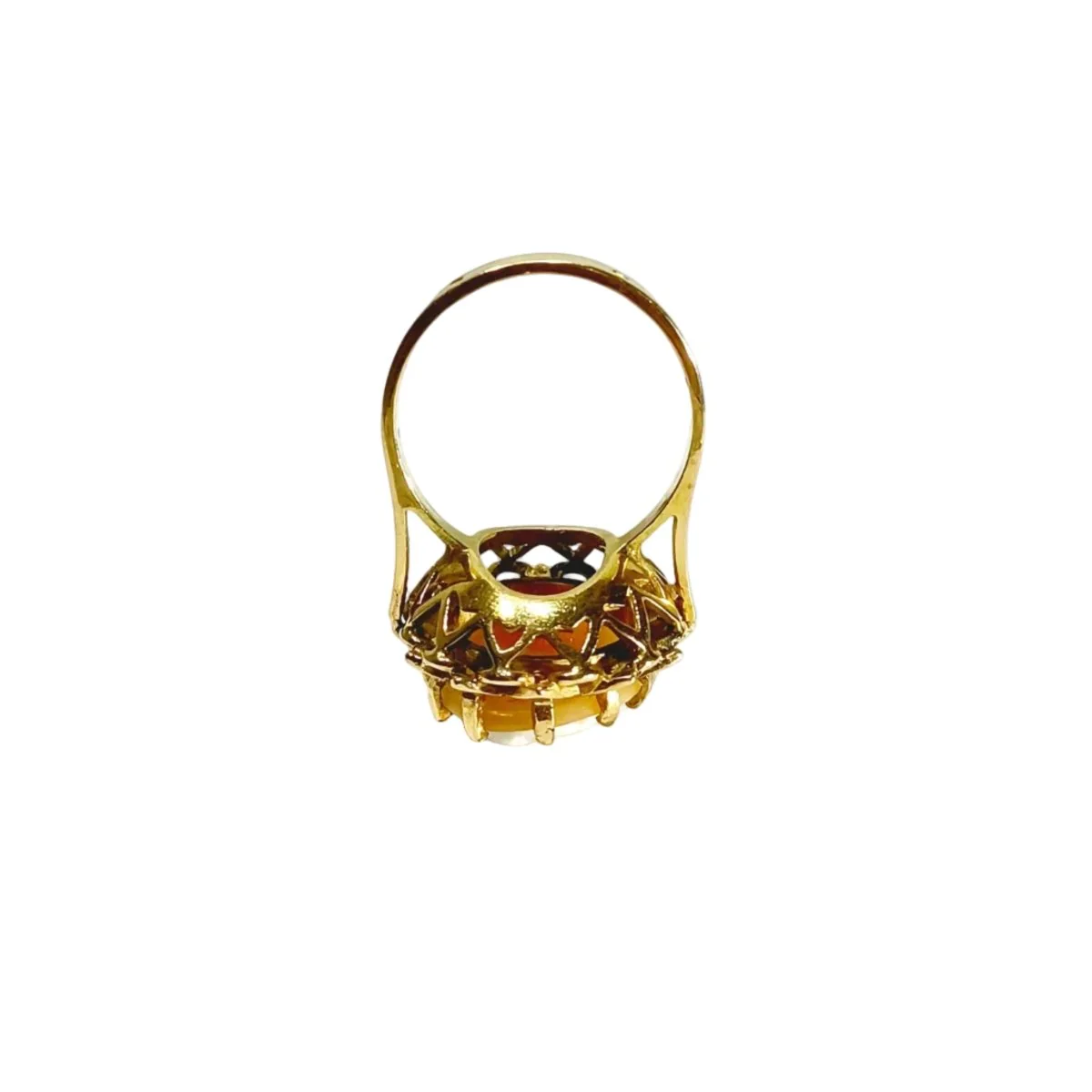 Bague Camée en or rose - Image 21