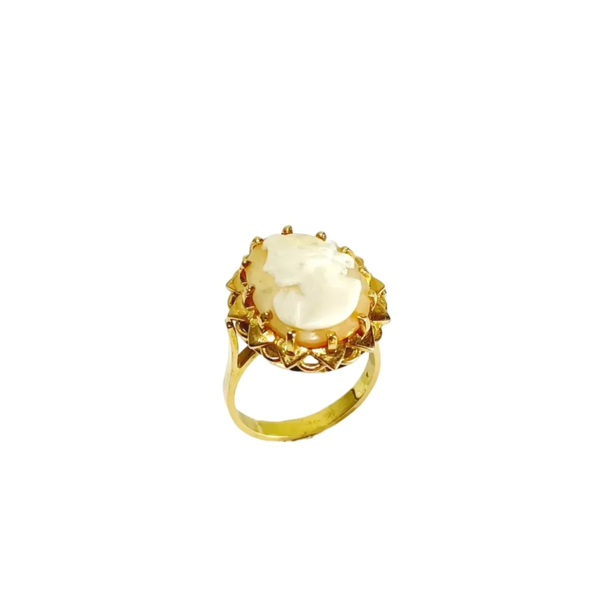 Bague Camée en or rose - Image 23