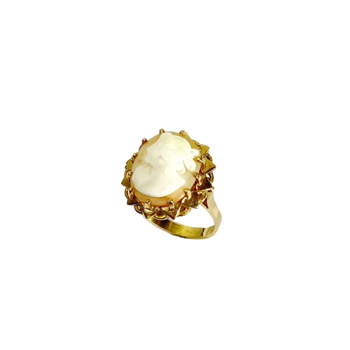 Bague Camée en or rose - Image 24