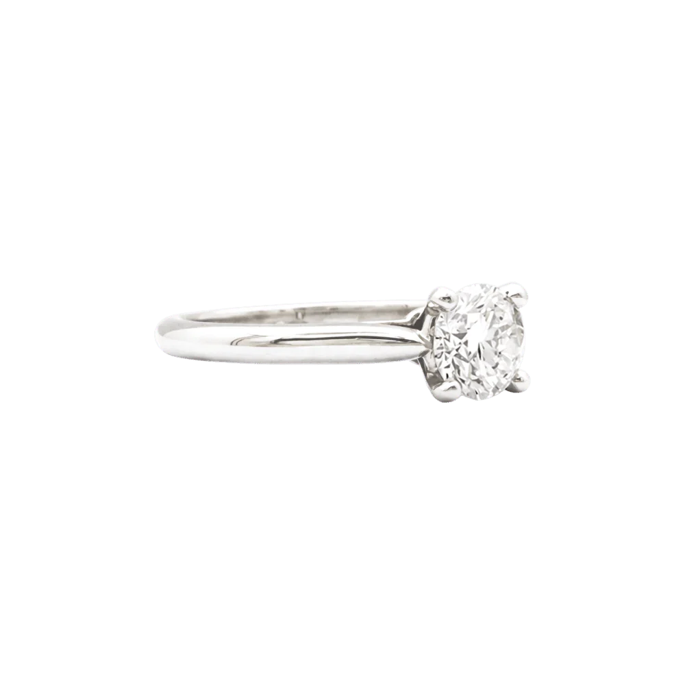 Bague Solitaire CARTIER "1895" en platine et diamant - Image 5