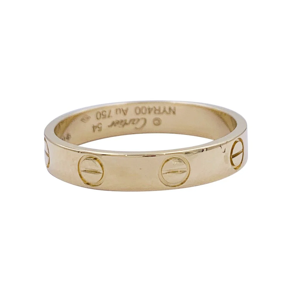 Bague Cartier, "Alliance Love", or jaune - Image 2