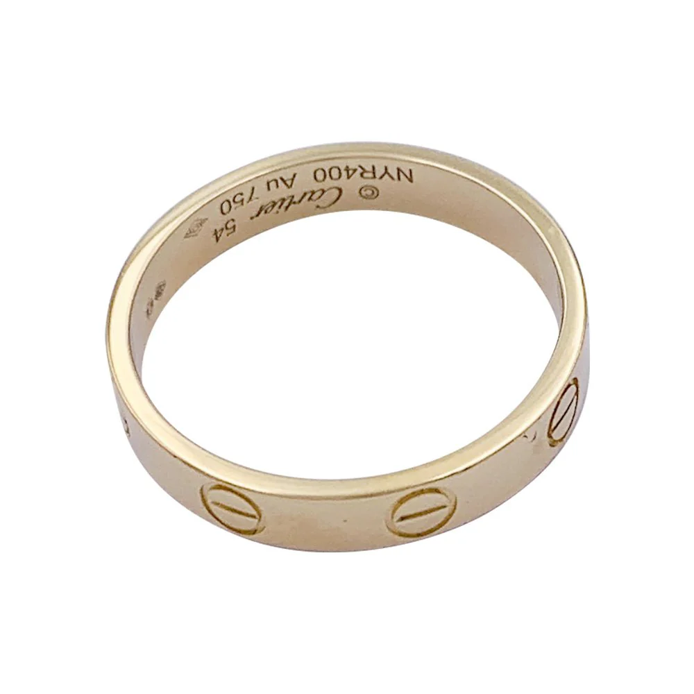 Bague Cartier, "Alliance Love", or jaune - Image 3