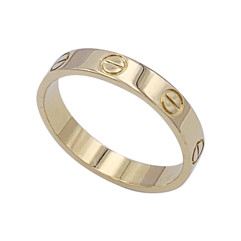Bague Cartier, "Alliance Love", or jaune - Image 4