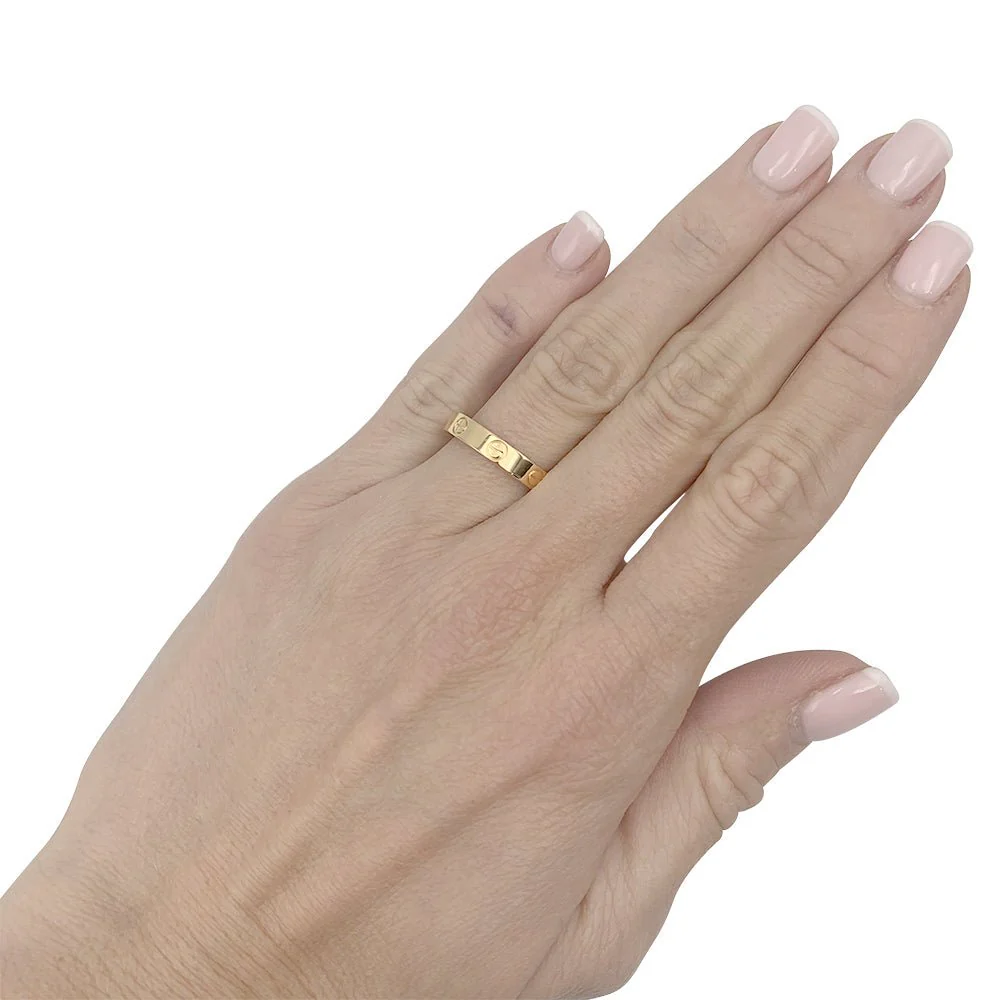 Bague Cartier, "Alliance Love", or jaune - Image 5