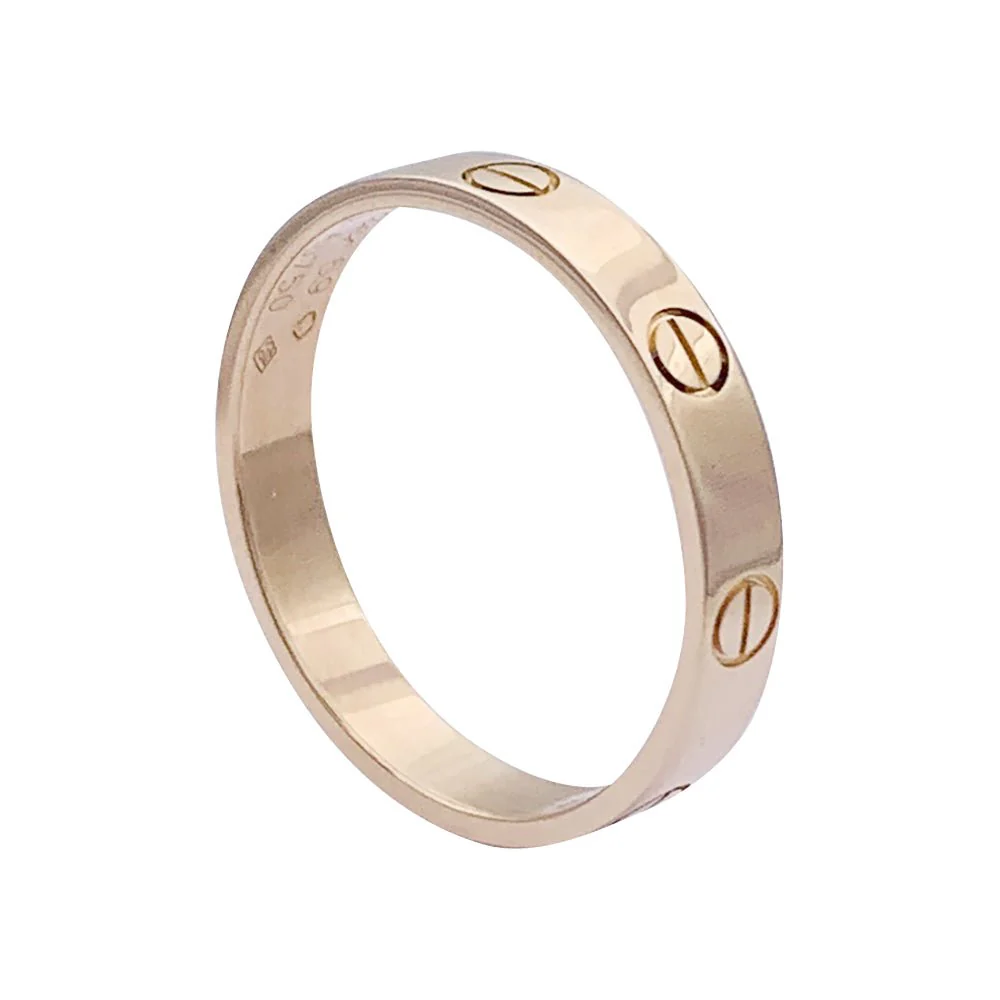 Bague Alliance CARTIER "Love" en or rose