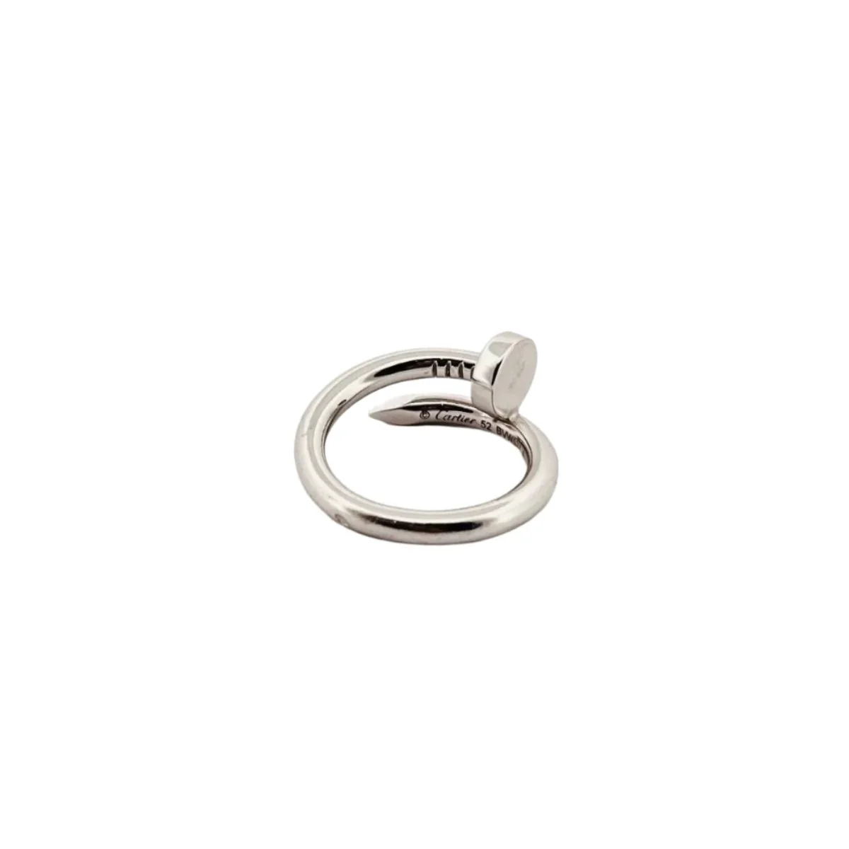 Bague CARTIER "Clou" en or blanc - Image 3