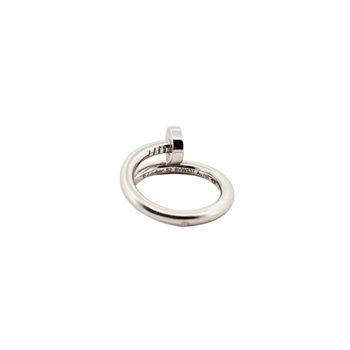 Bague CARTIER "Clou" en or blanc - Image 4