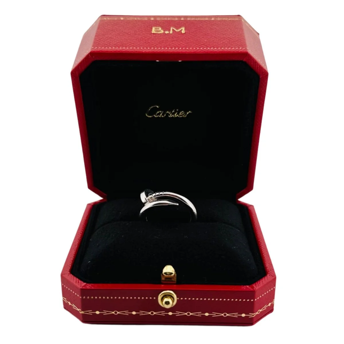 Bague CARTIER "Clou" en or blanc - Image 5