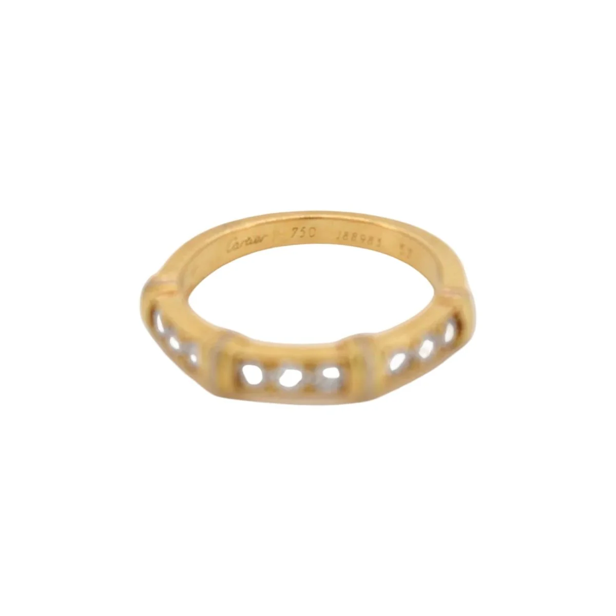 Bague CARTIER "Contessa" en or jaune et diamants - Image 3