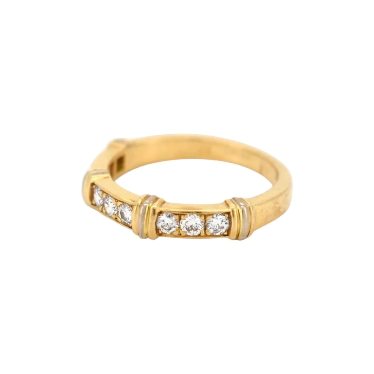 Bague CARTIER "Contessa" en or jaune et diamants - Image 4