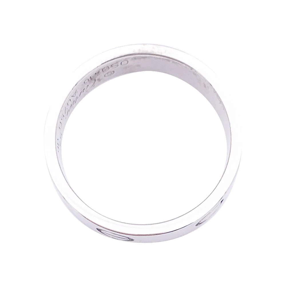 Bague Alliance CARTIER "Love" en or blanc - Image 3