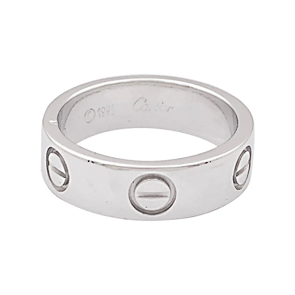 Bague Cartier "Love" en or blanc - Image 4