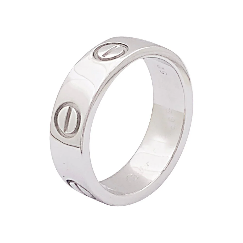 Bague Cartier "Love" en or blanc - Image 5