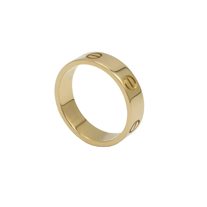 Bague Alliance CARTIER "Love" en or jaune - Image 3
