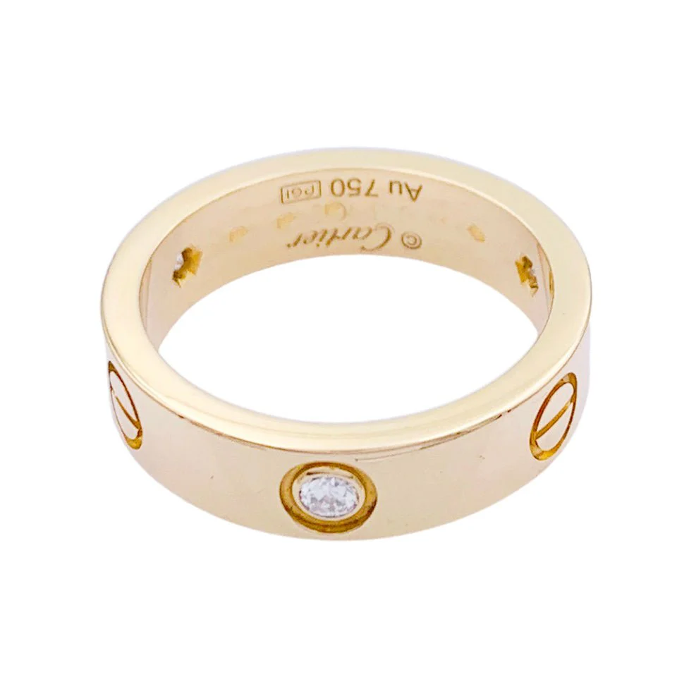 Bague Cartier, "Love", or jaune, diamants - Image 6