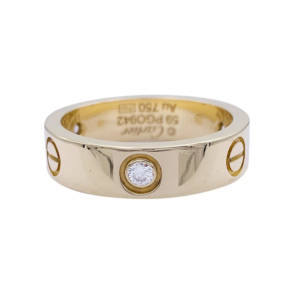 Bague Cartier, "Love", or jaune, diamants - Image 8