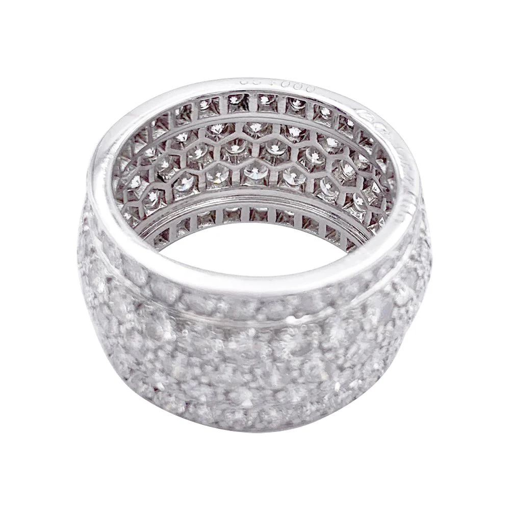 Bague CARTIER "Nigeria", pavage diamants. - Image 3
