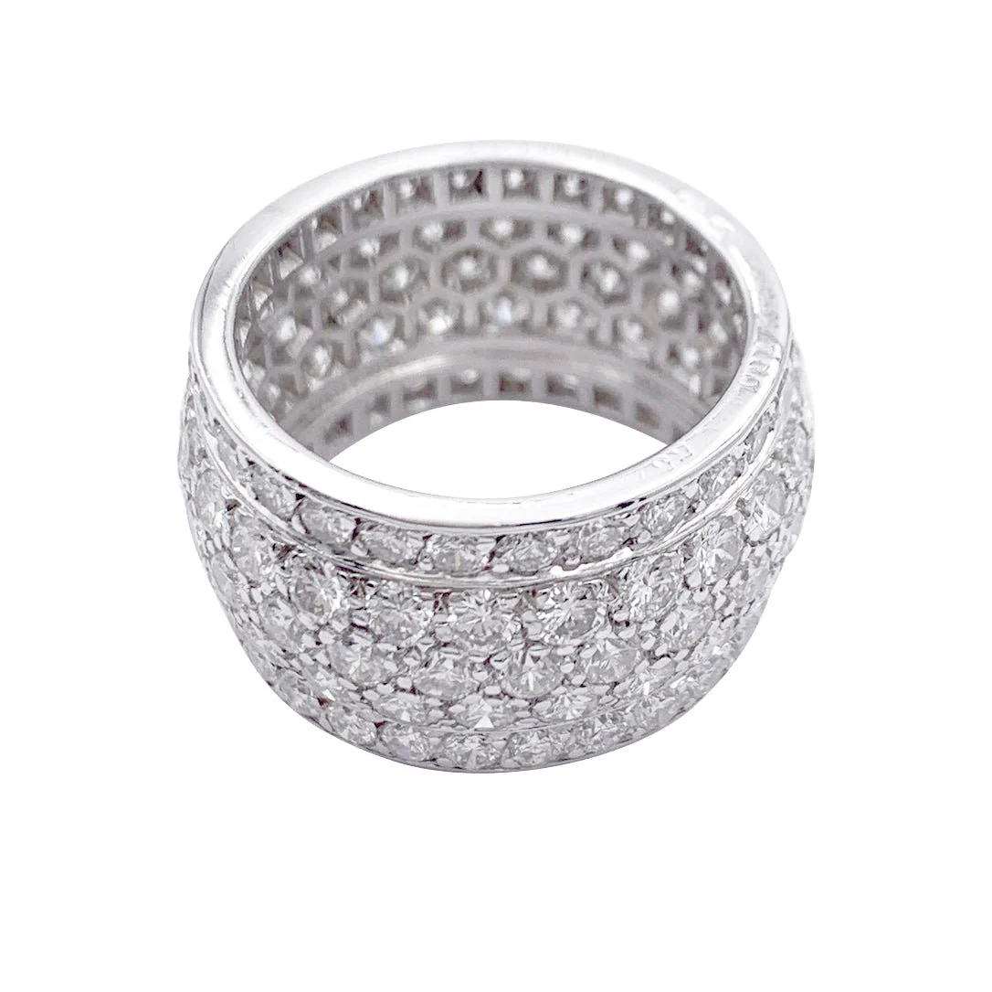 Bague CARTIER "Nigeria", pavage diamants. - Image 4