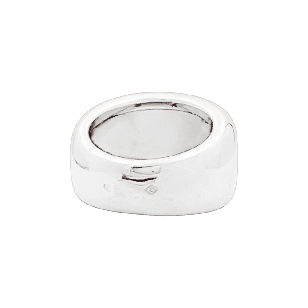 Bague Jonc CARTIER "Nouvelle Vague" en or blanc - Image 4
