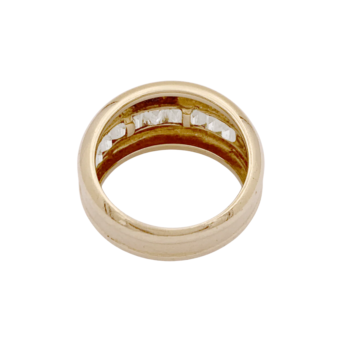 Bague Jonc CARTIER "Odin" en or jaune et diamants - Image 4