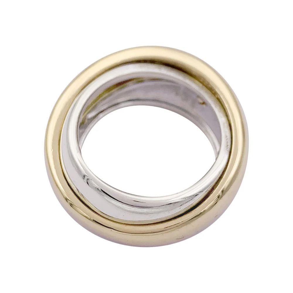 Bague CARTIER "Odyssée" deux ors et diamants. - Image 3