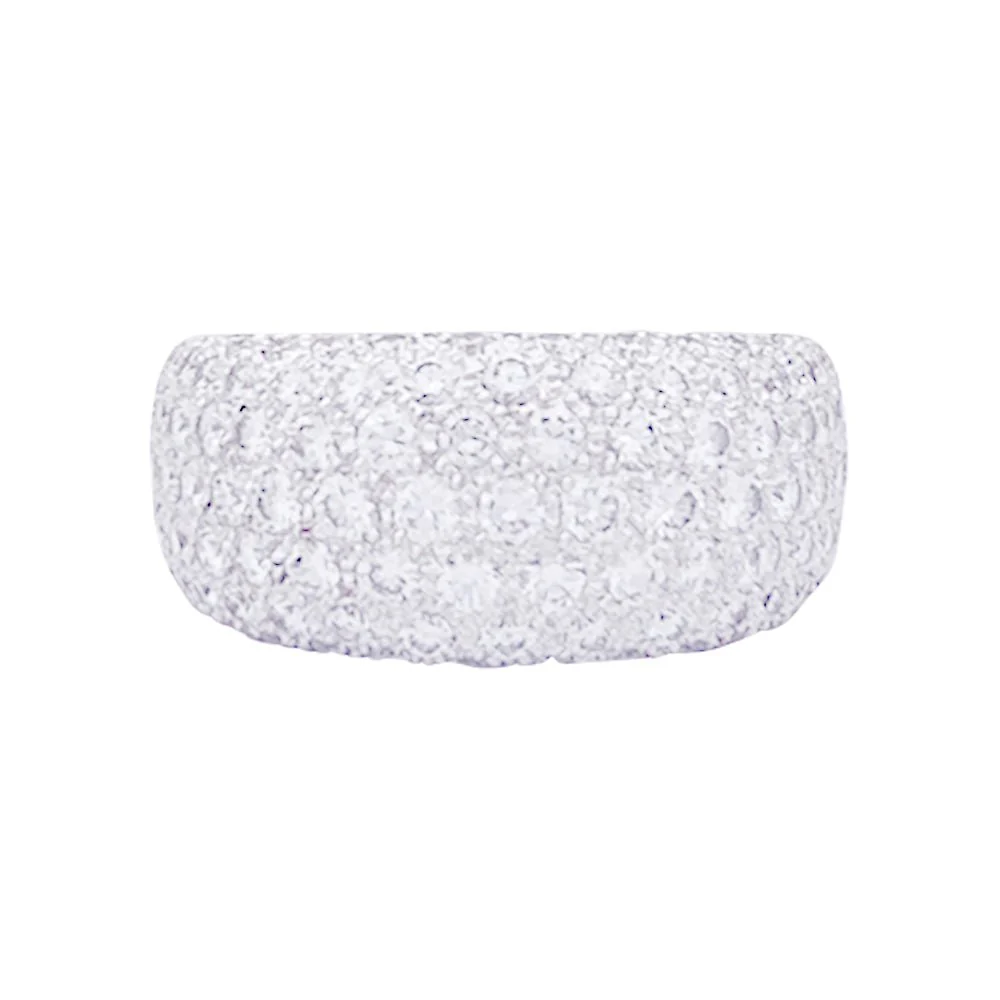 Bague CARTIER "Nouvelle Vague" en or blanc et diamants
