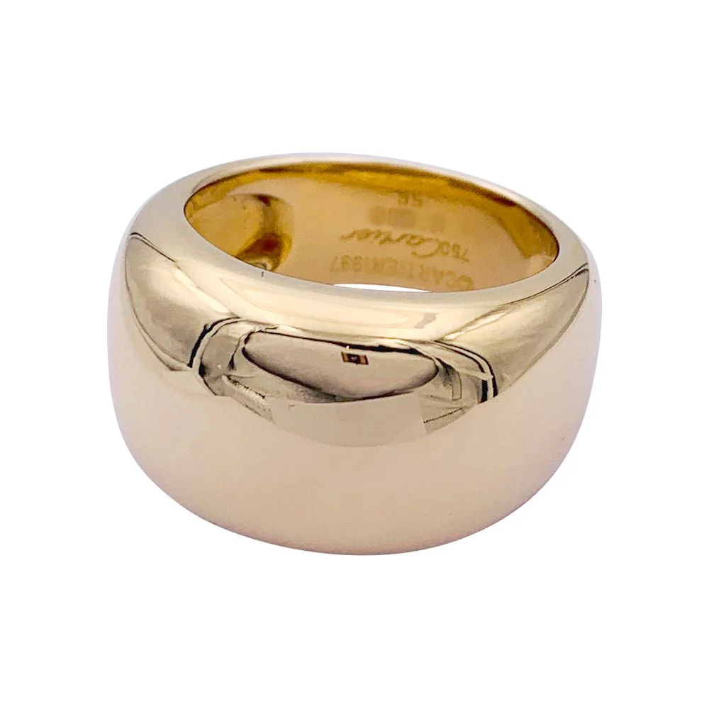 Bague CARTIER "Paris Nouvelle vague" en or jaune - Image 2
