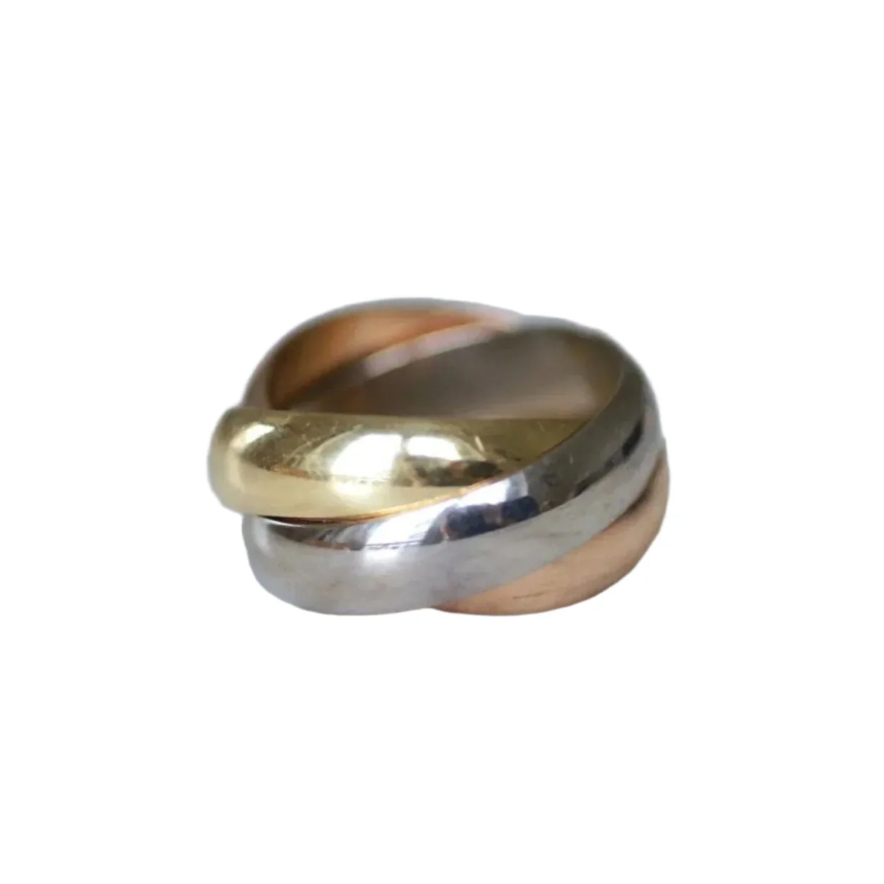 Bague Cartier Trinity 3 Ors Grand Modèle Taille 52 - Image 3