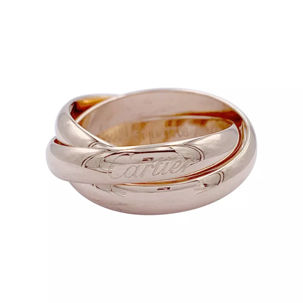 Bague Cartier, "Trinity", or rose